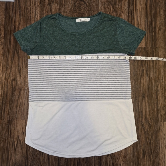 Soft Color Block T Shirt - Picture 4 of 5